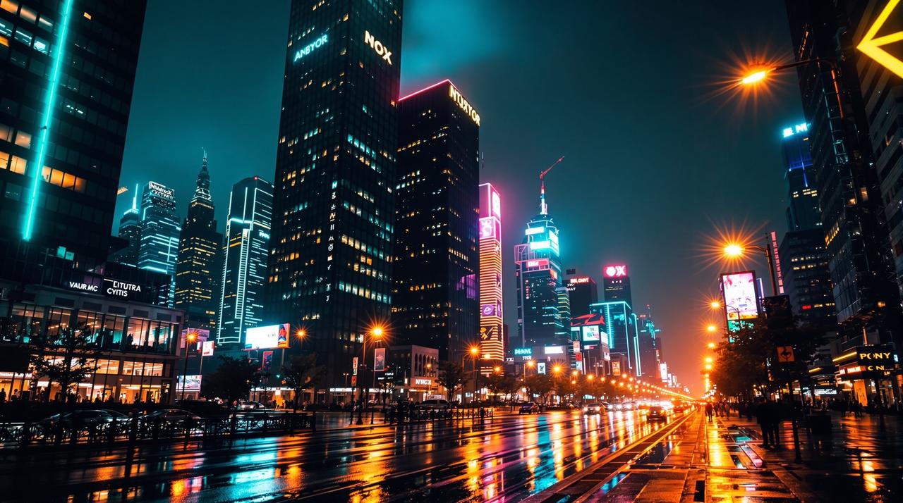 城市之光：夜间摄影完全指南 - 银杏视频轮播图